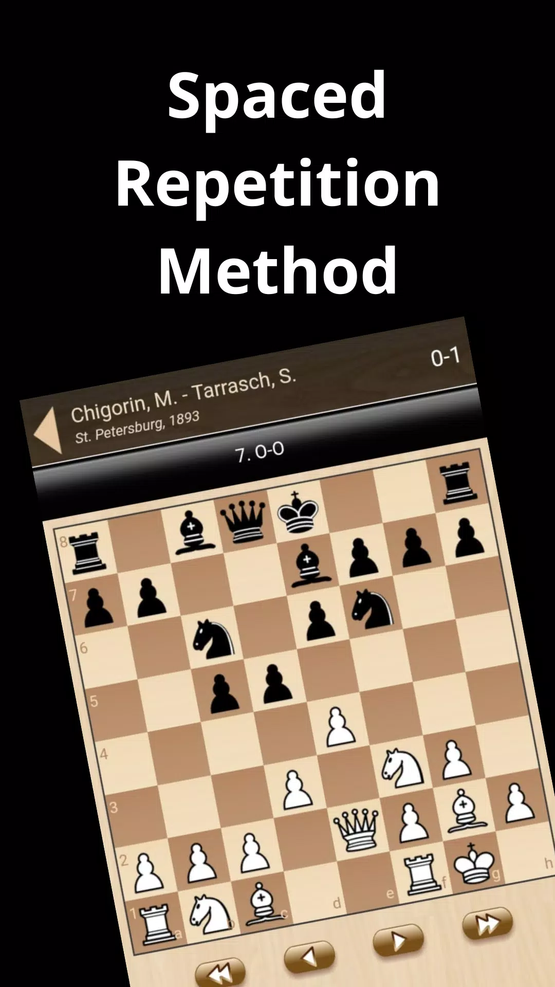 Chess Openings Promaster Capture d'écran 1