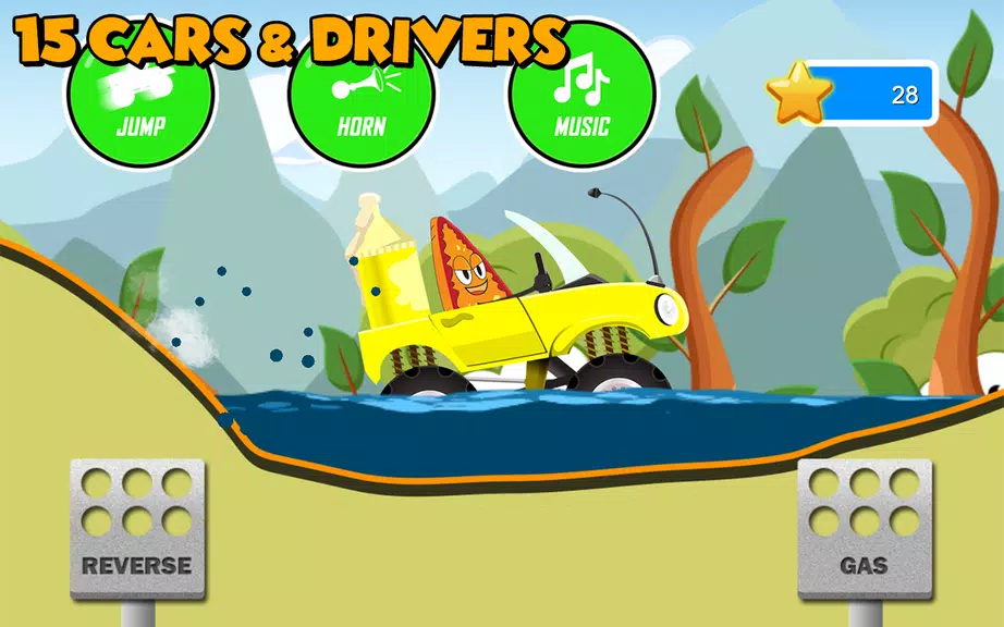 Fun Kids Car Racing Game Zrzut ekranu 3