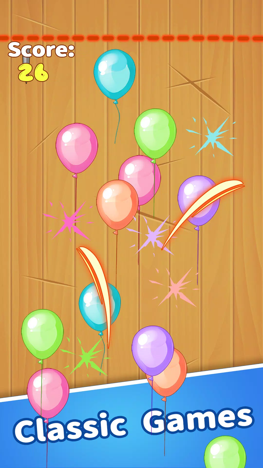 Crazy Breaking Balloons 스크린샷 0