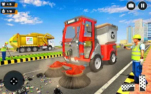 Real Garbage Truck Simulator Zrzut ekranu 0