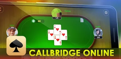 Call Bridge Card Game - Spades स्क्रीनशॉट 0