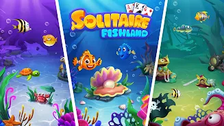 Solitaire - Fishland Ảnh chụp màn hình 2