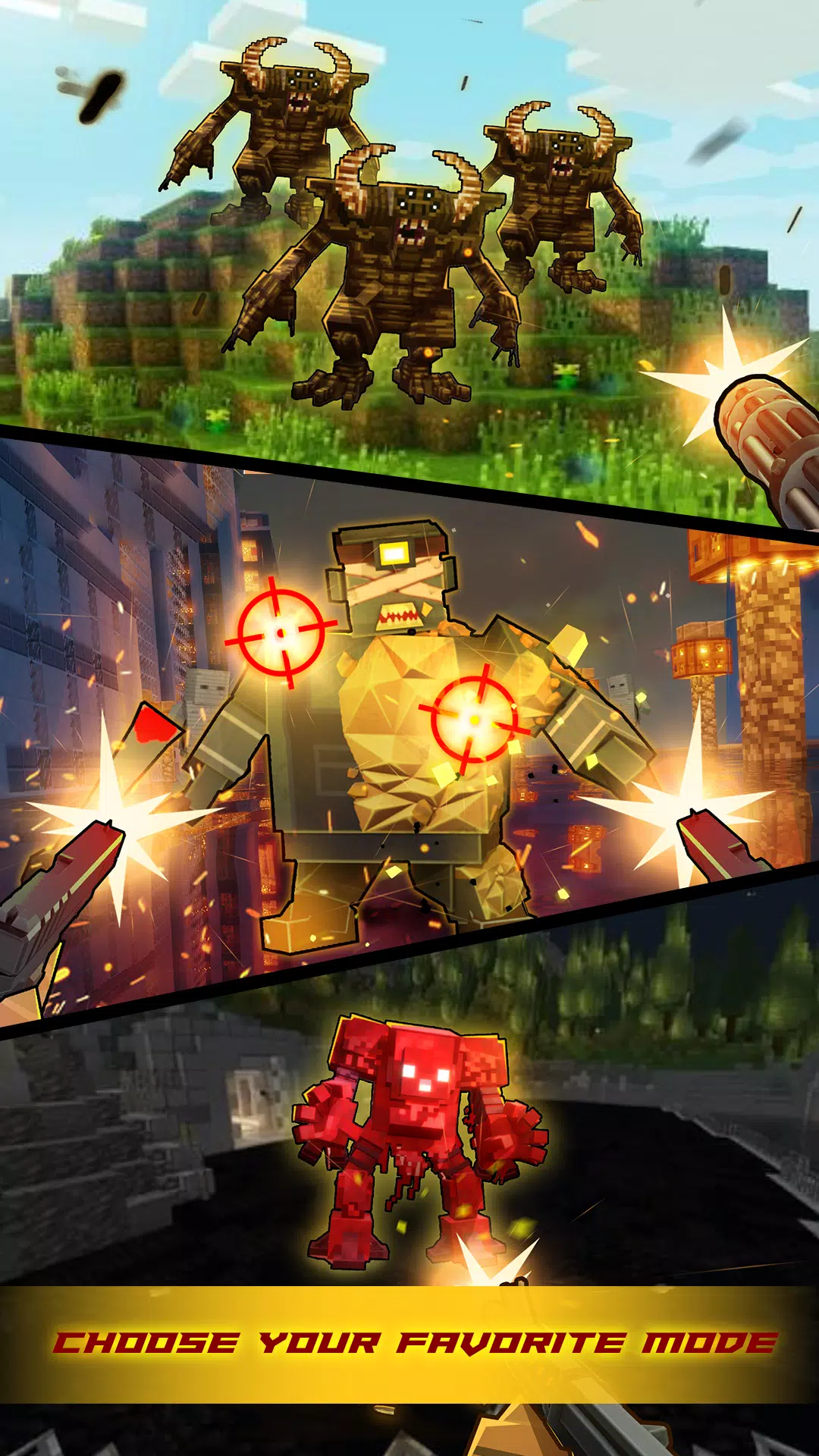 Zombie Craft War: Pixel Gun 3D应用截图第2张