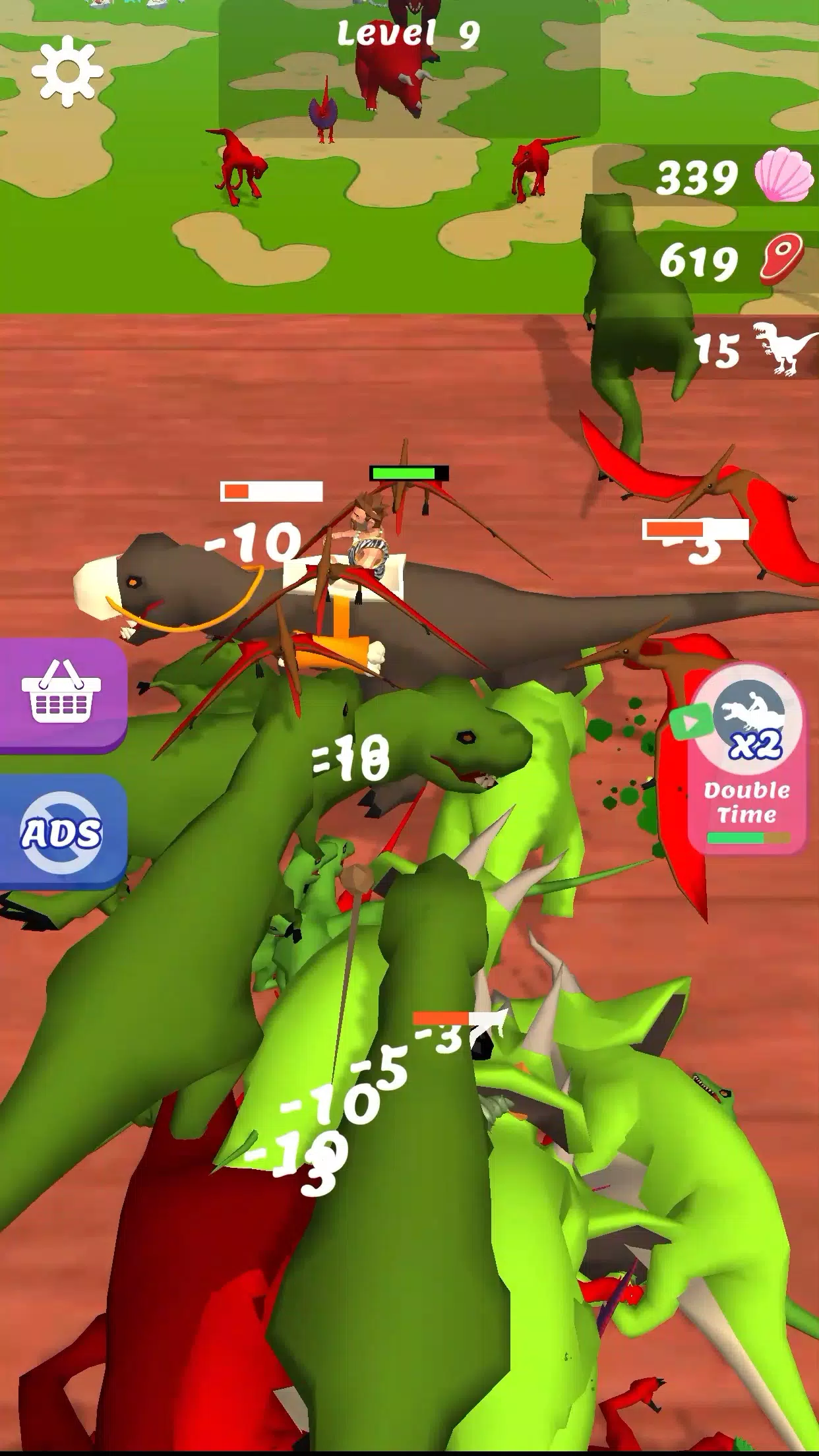 Dino Islands: Collect & Fight スクリーンショット 2