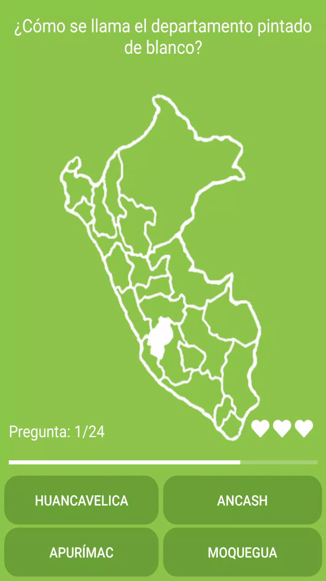 Test: ¿Cuánto sabes de Perú? Скриншот 3