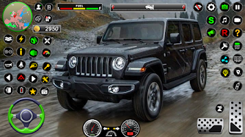 Jeep Driving Simulator offRoad Schermafbeelding 1