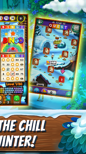 Bingo Quest Winter Garden - Christmas Adventure Ảnh chụp màn hình 2