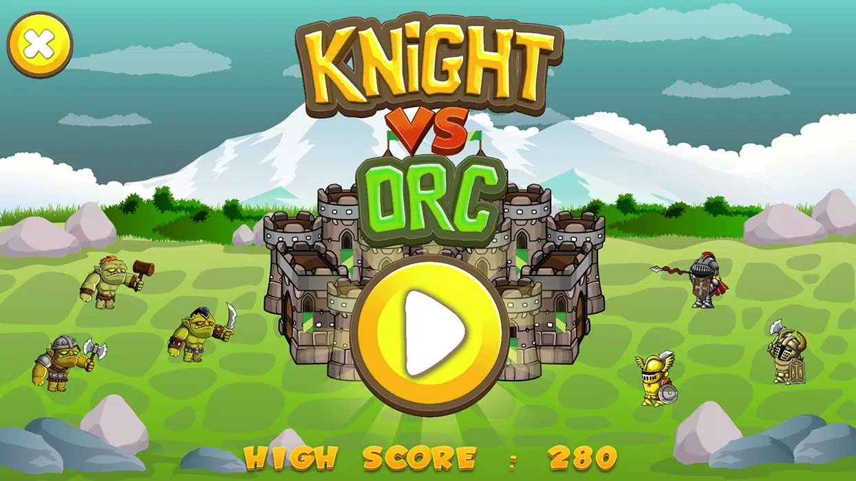 Knight vs Orc Schermafbeelding 0