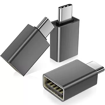 Basesailor USB Type-C to USB-A Adapters 3-Pack