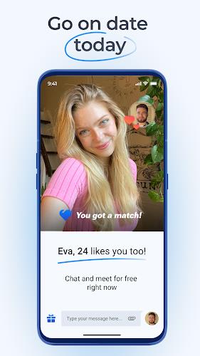 Dating with singles - iHappy Screenshot 1