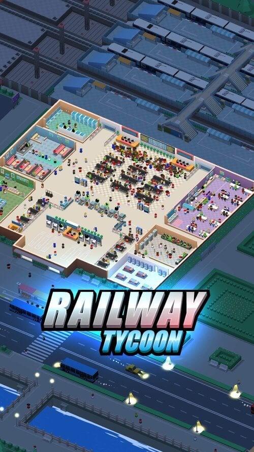 Idle Railway Tycoon應用截圖第0張