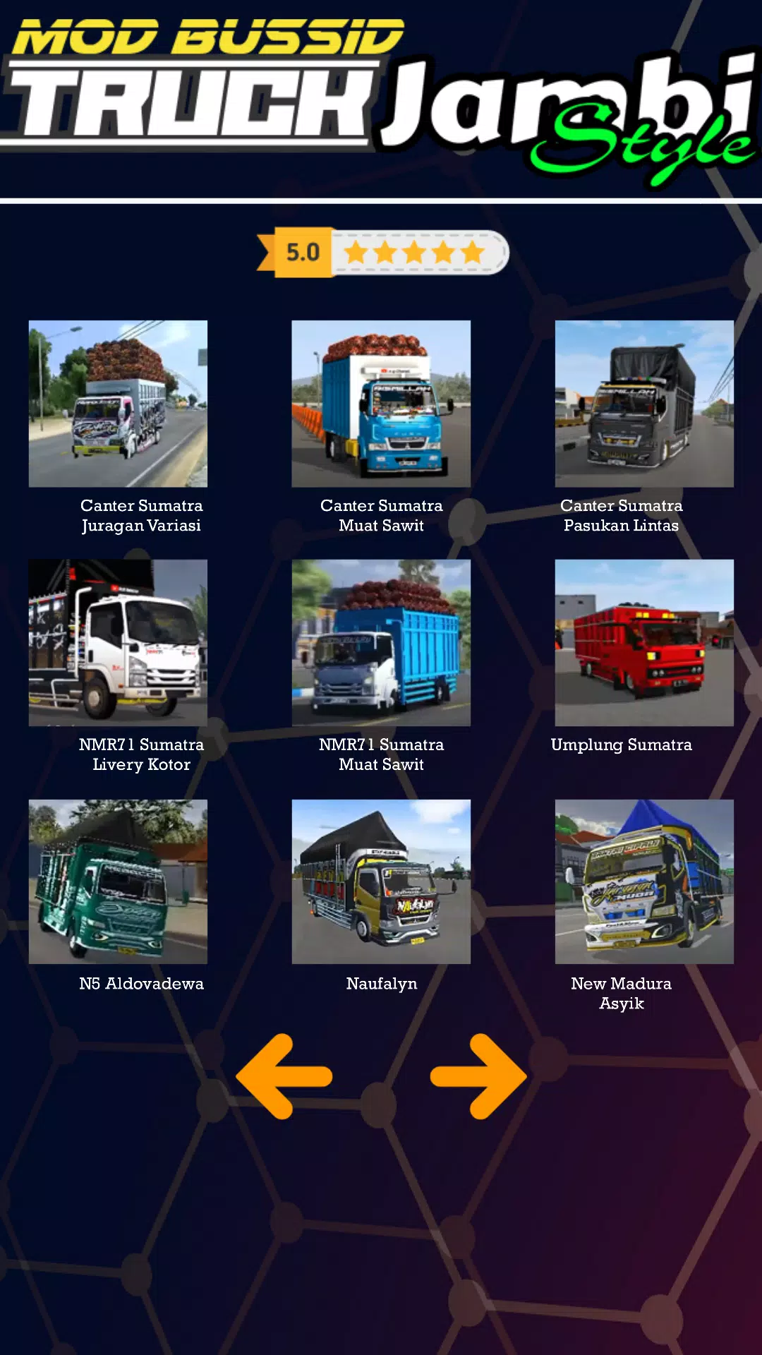 Mod Bussid Truk Jambi Style スクリーンショット 2