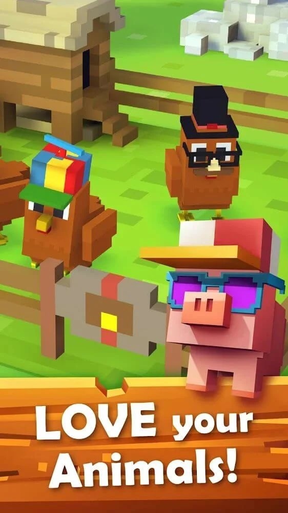 Blocky Farm Ảnh chụp màn hình 1