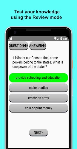 US Citizenship Test 2023 Screenshot 2