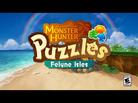 Monster Hunter Puzzle: Screenshot del gameplay di Felyne Isles
