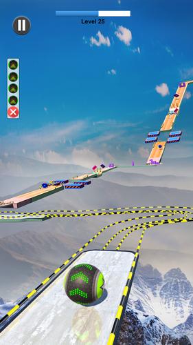 Sky Rolling Ball Master 3D Screenshot 1