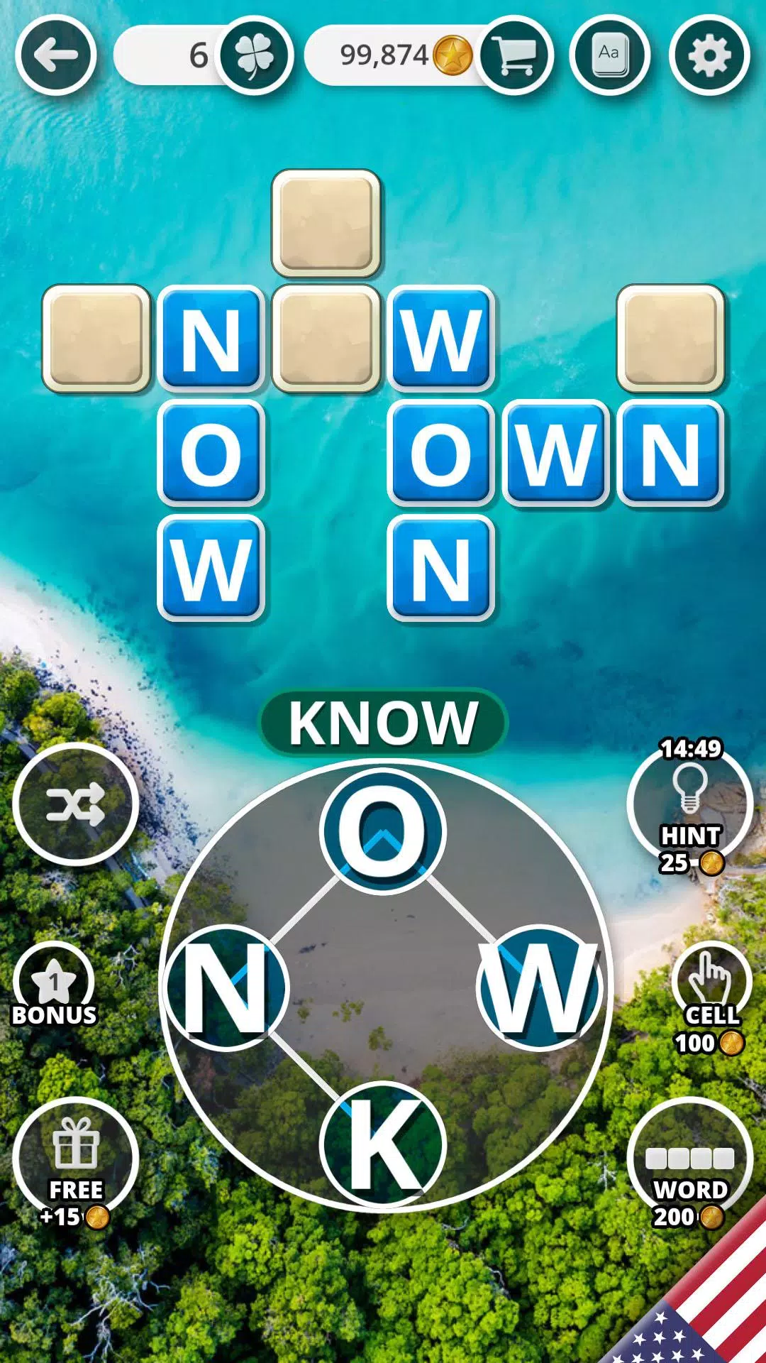 Word Land - Crosswords Zrzut ekranu 1