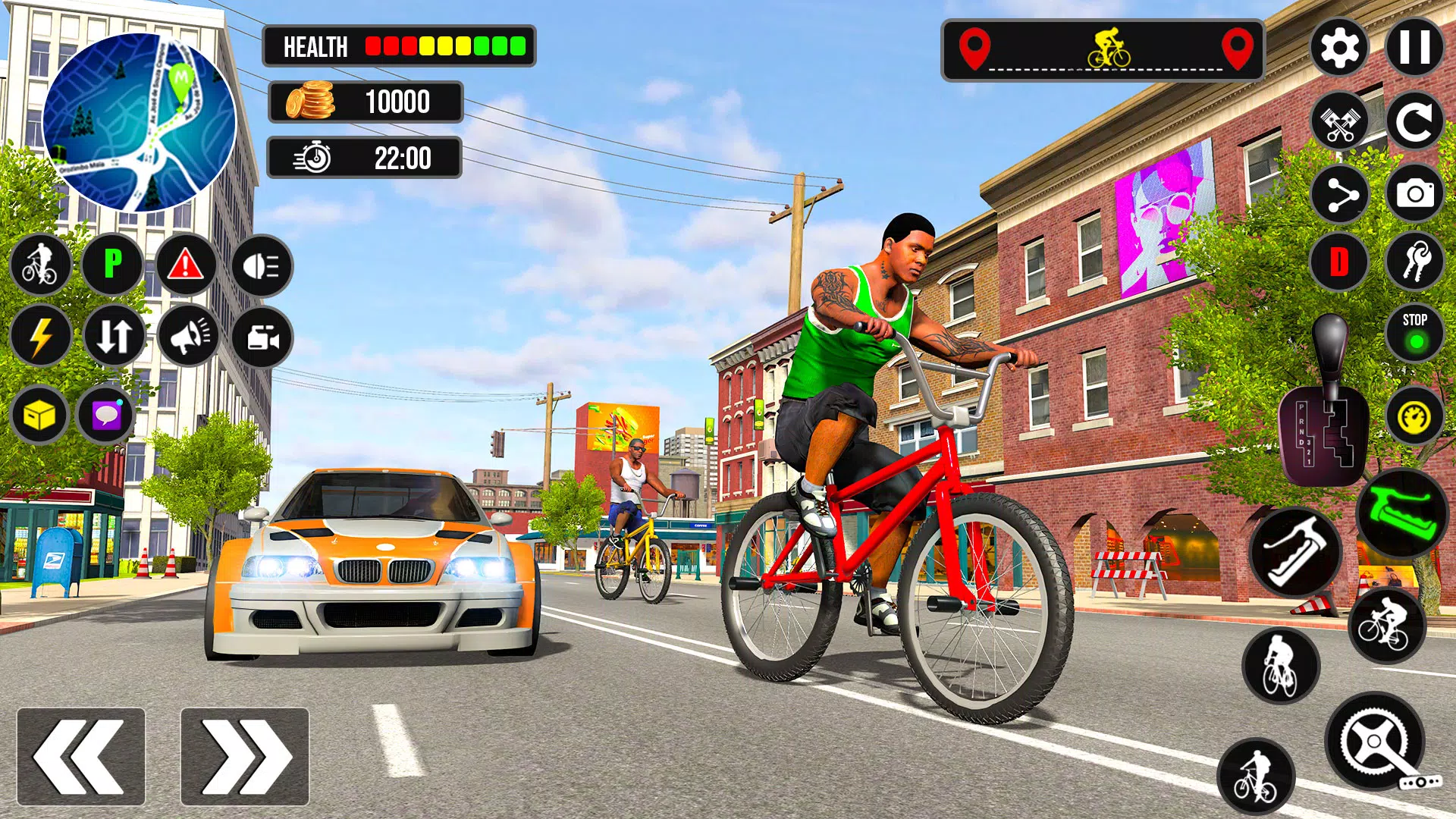 Xtreme BMX Offroad Cycle Game Captura de pantalla 2