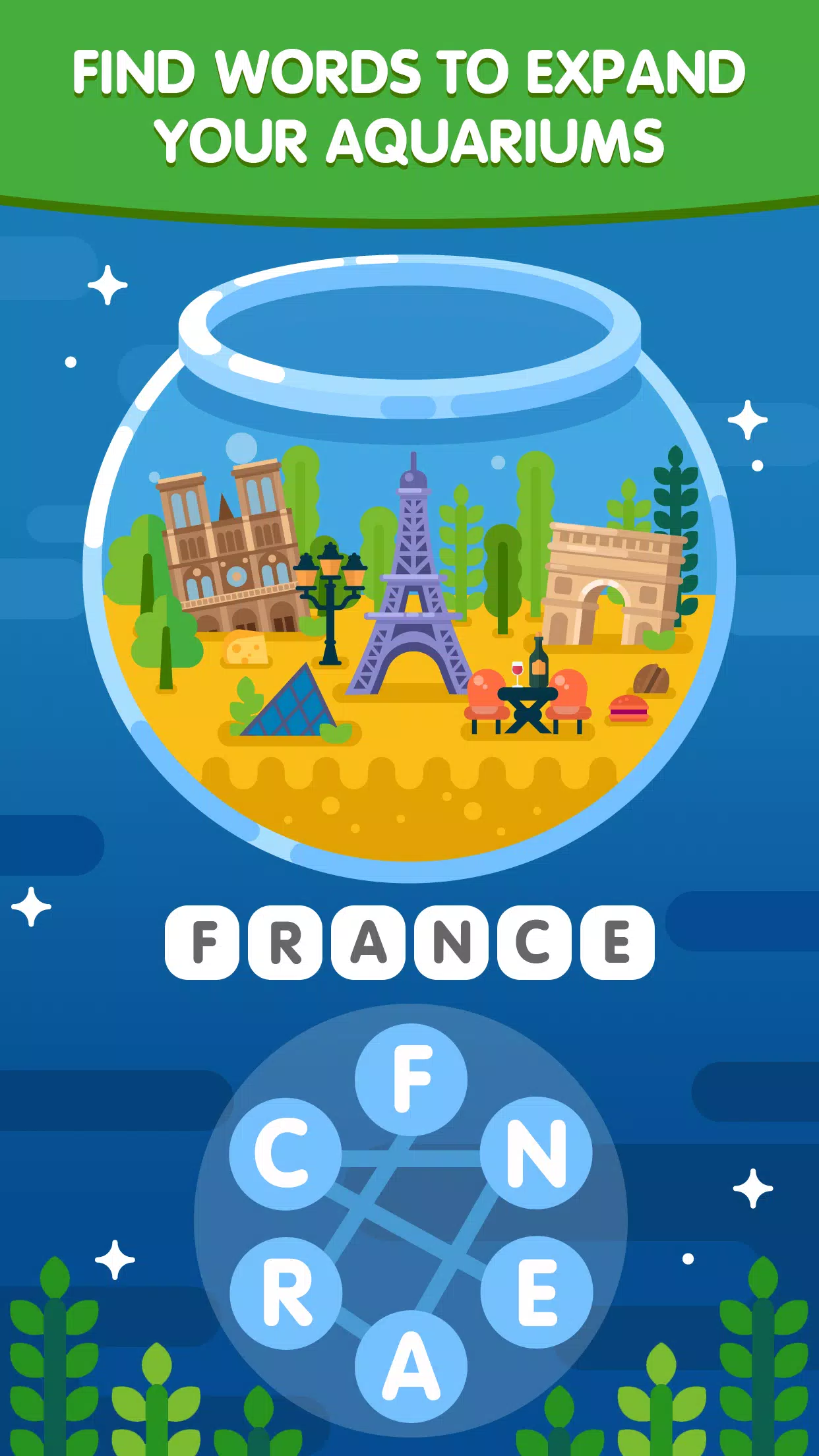 Word Search Sea: Word Puzzle スクリーンショット 1