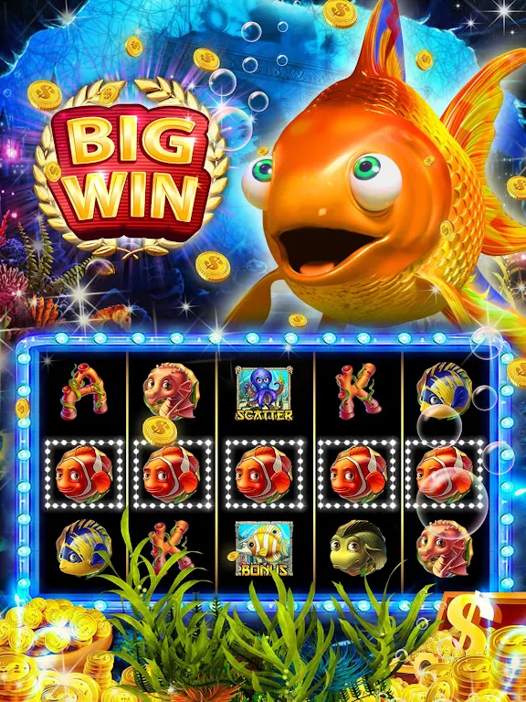 Goldfish Slots: Free Golden Casino Slot Machines স্ক্রিনশট 0