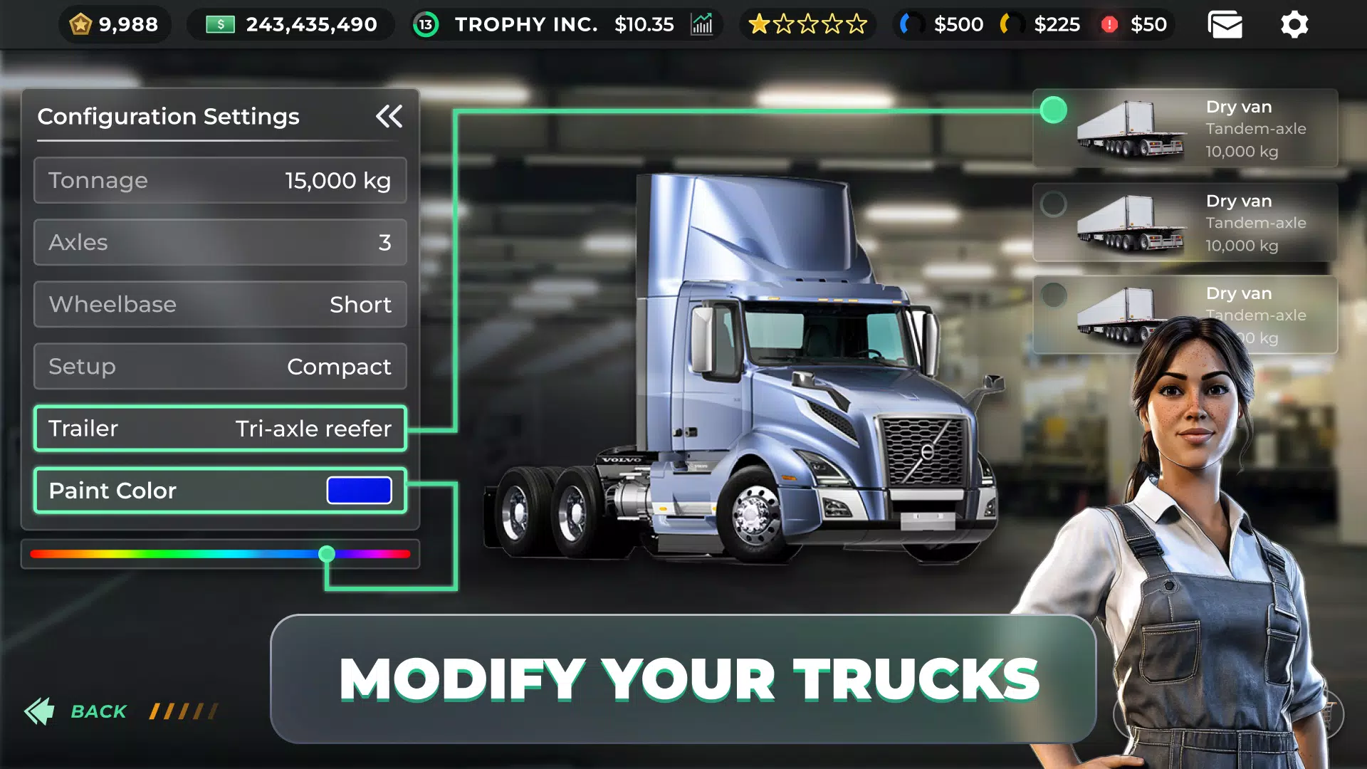 Truck Manager スクリーンショット 3