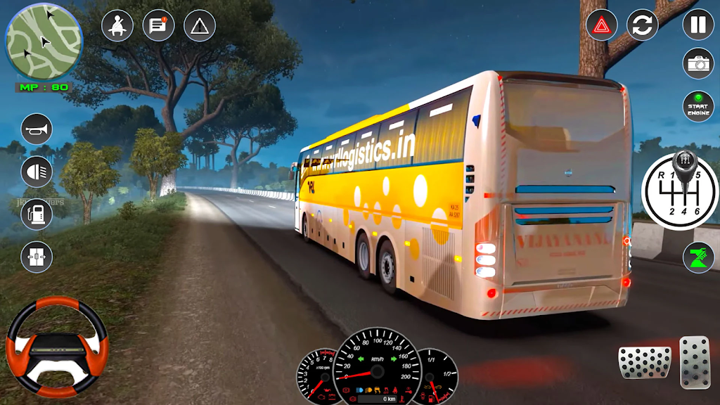 Euro Bus Transport: Bus Games Screenshot 2