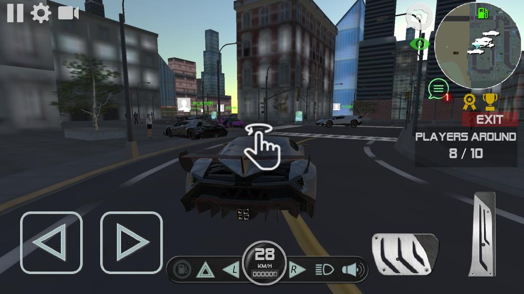 Car Simulator Veneno Скриншот 1