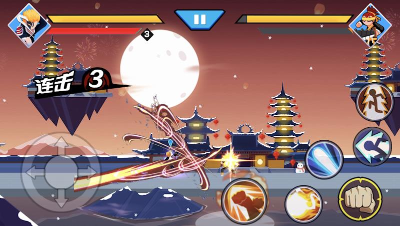 Stickman Ninja Warriors Fight Ekran Görüntüsü 0