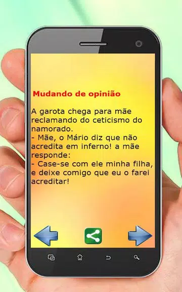 Piadas Curtas Divertidas Screenshot 1