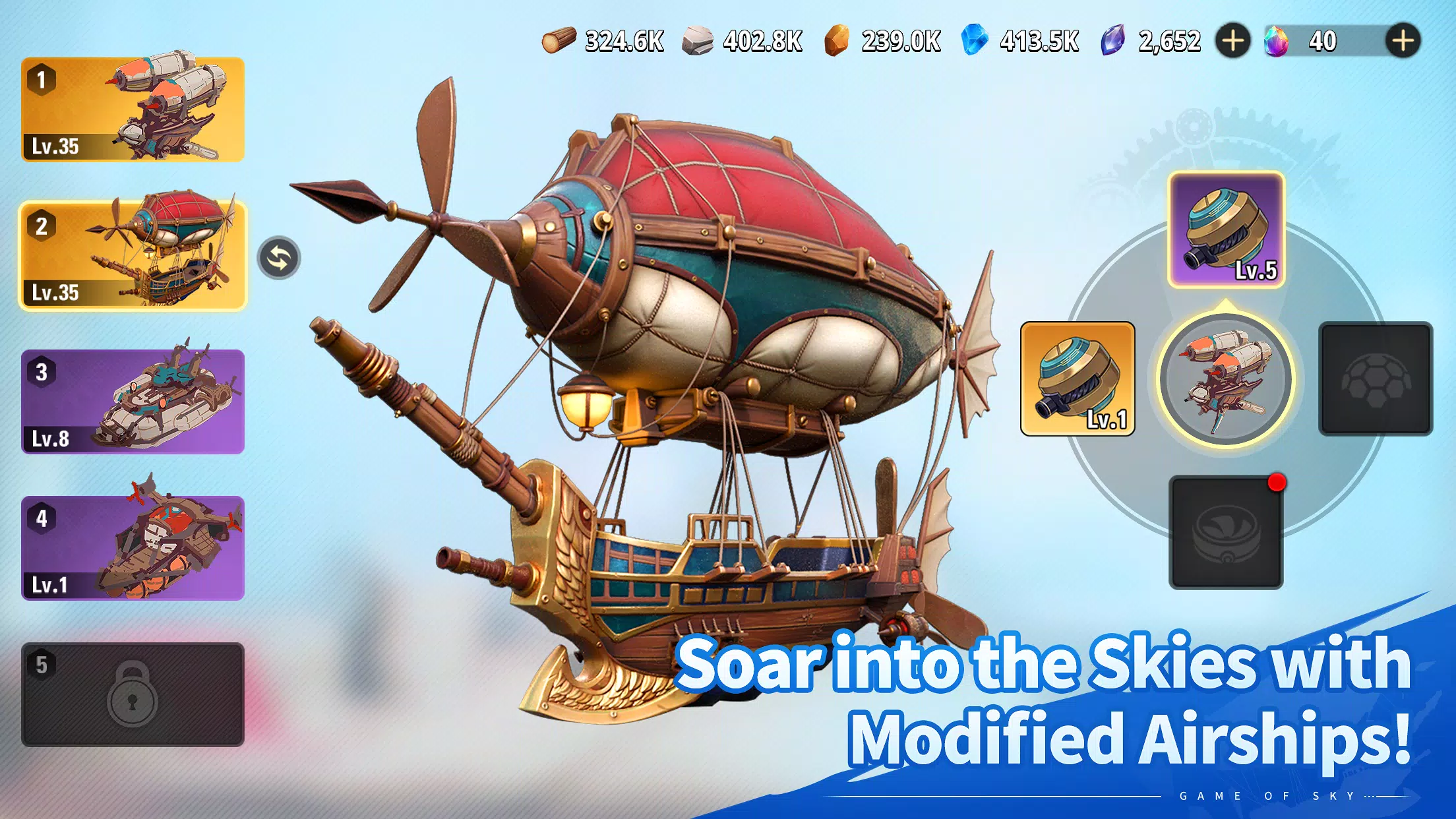 Game of Sky スクリーンショット 2