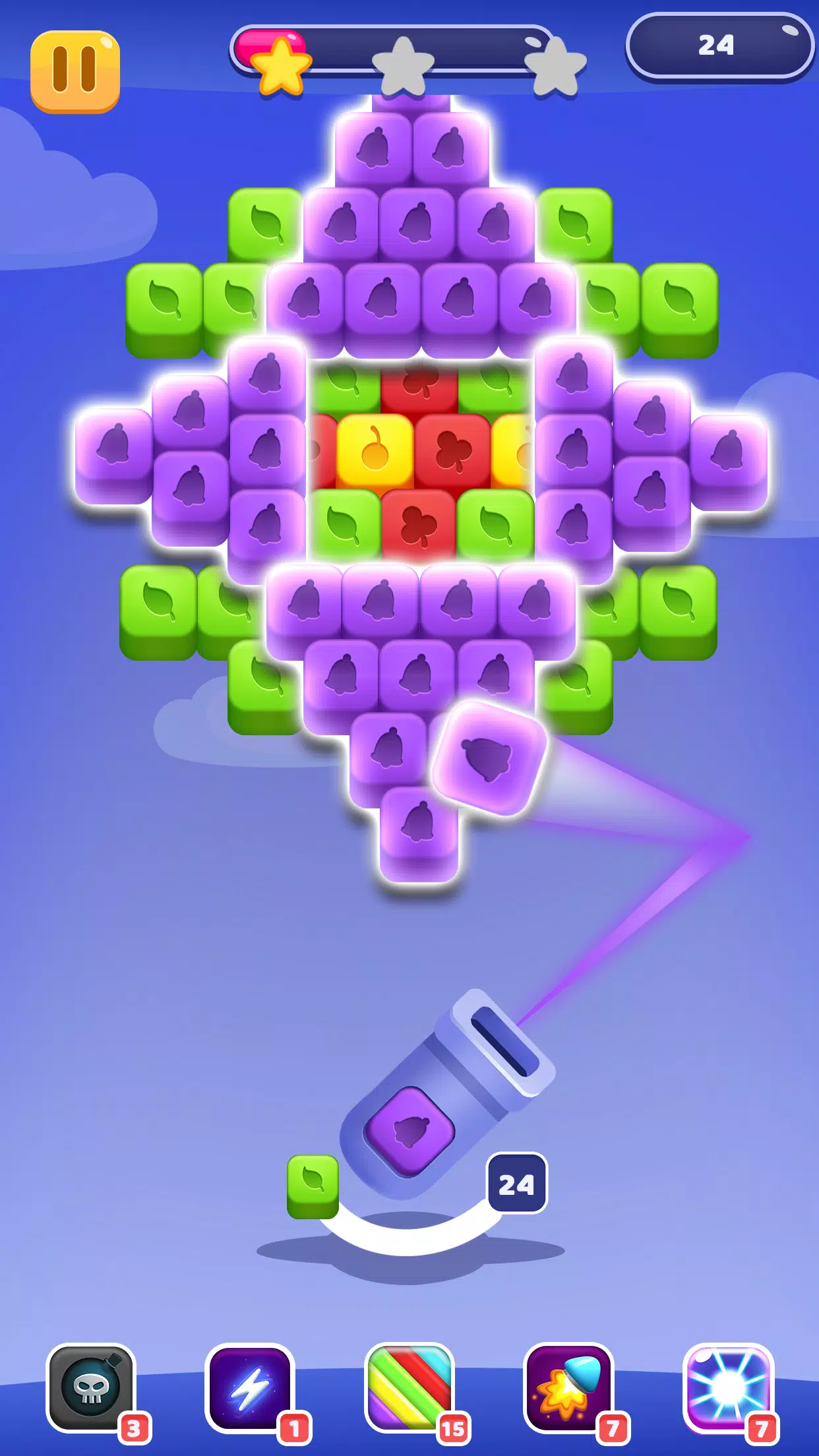 Bubble Shooter Rainbow 2024 Capture d'écran 1