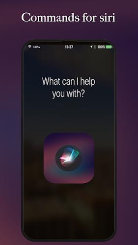 Siri Assistnt voice commands ภาพหน้าจอ 0