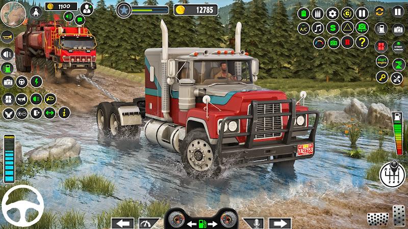 Snow Mud Truck Runner Offroad Schermafbeelding 3