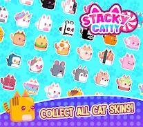 Stacky Cat kawaii runner Game スクリーンショット 2