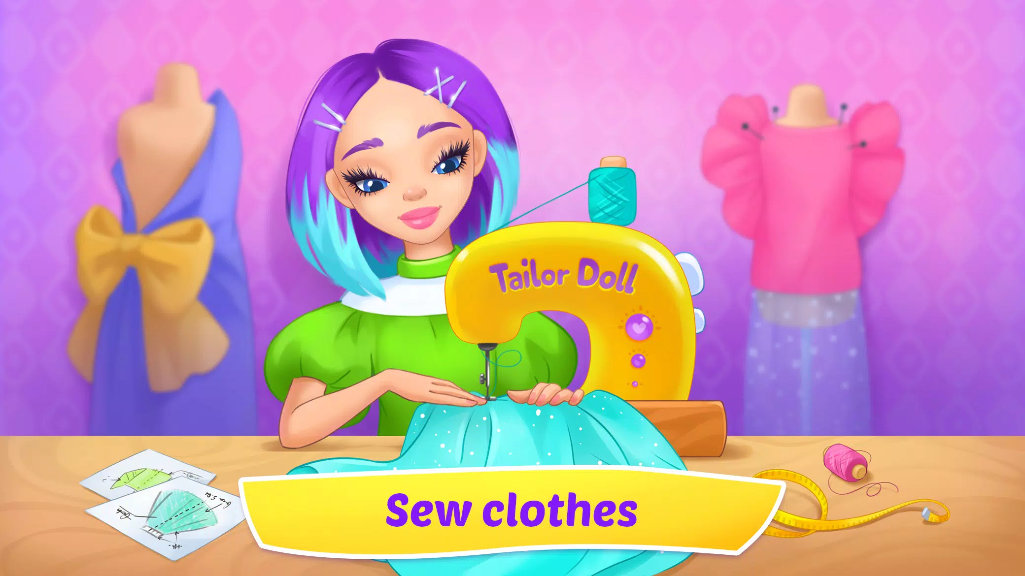 Fashion Doll: games for girls Screenshot 1