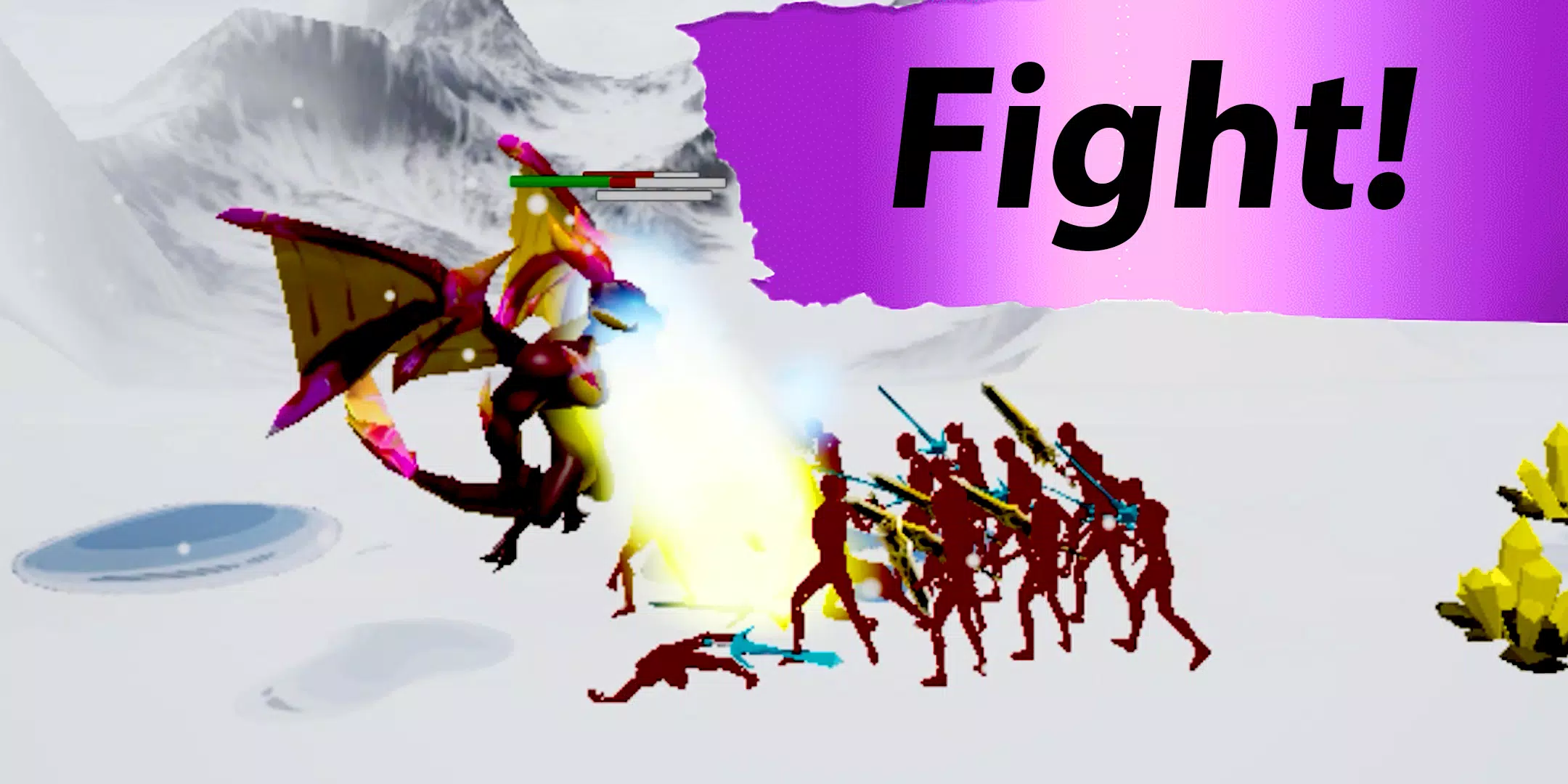 Stick War: Dragon Legacy 3D Captura de tela 2