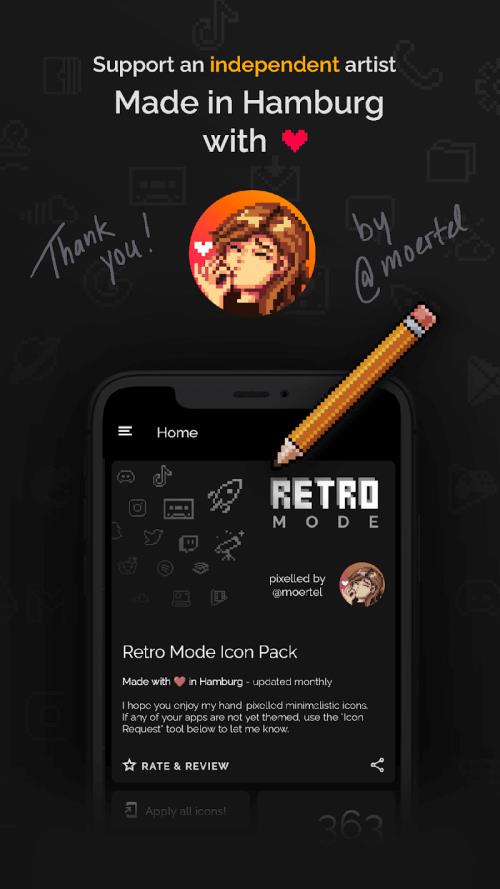 Retro Mode - Icon Pack (Light)應用截圖第3張