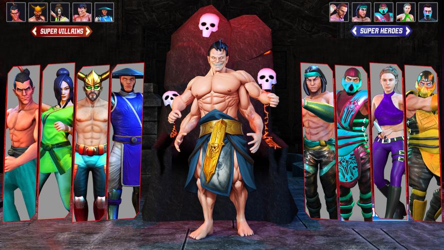 Kung Fu Karate Fighting Games Ảnh chụp màn hình 2