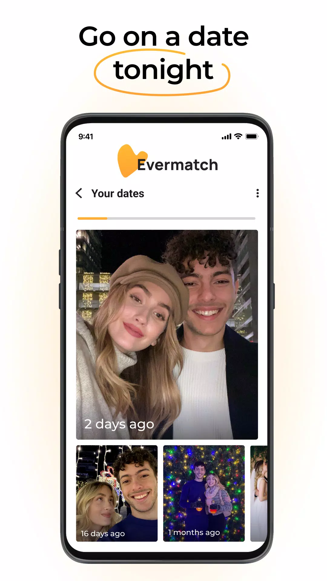 Dating and Chat - Evermatch Ảnh chụp màn hình 0