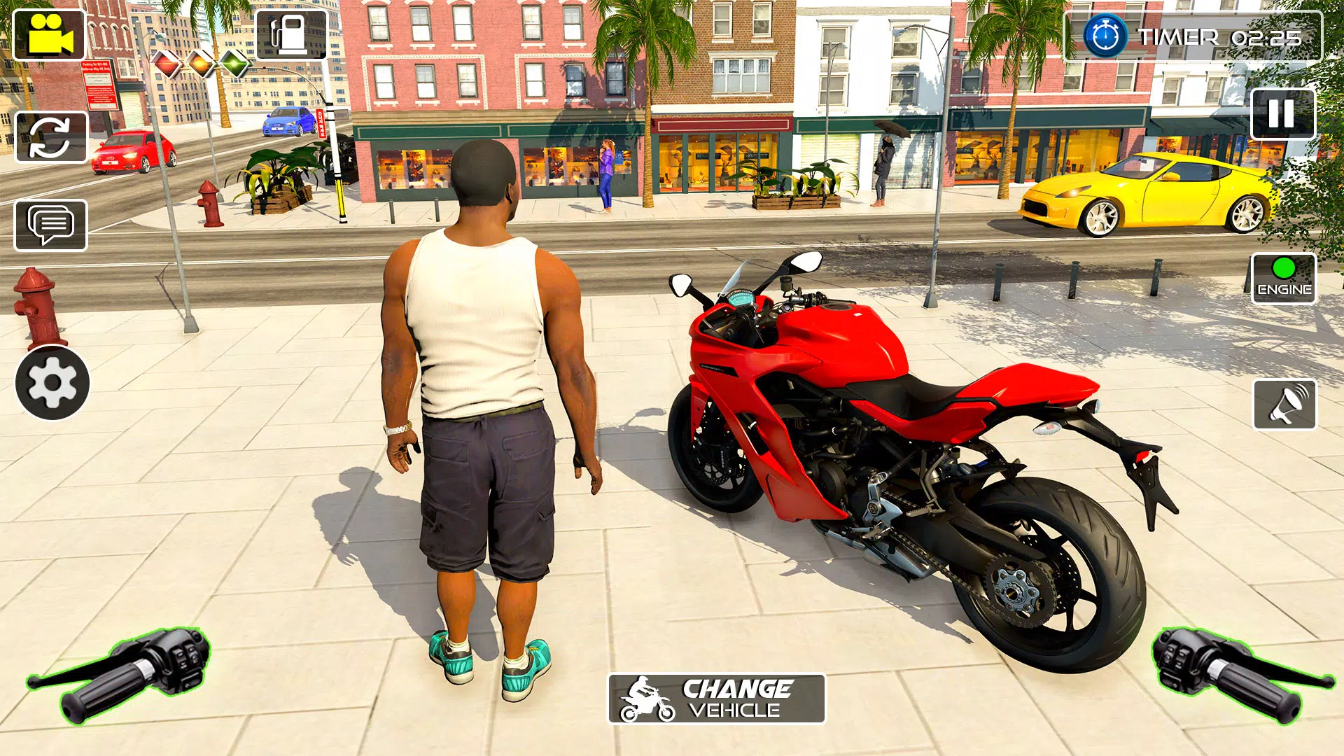 Xtreme Bike Racing Motor Tour Capture d'écran 0