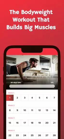 30 Day Push Up Challenge Screenshot 3