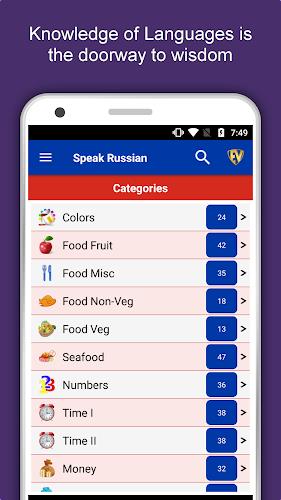 Speak Russian : Learn Russian Captura de pantalla 0