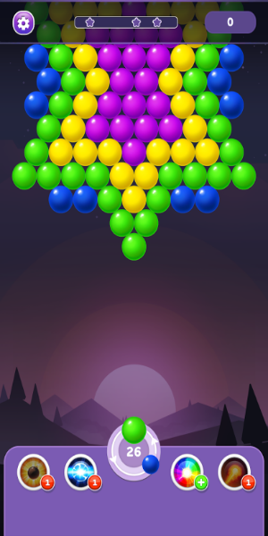 Bubble Shooter Rainbow Captura de pantalla 0