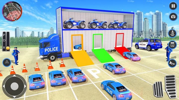 US Police Car Transport Career Capture d'écran 3