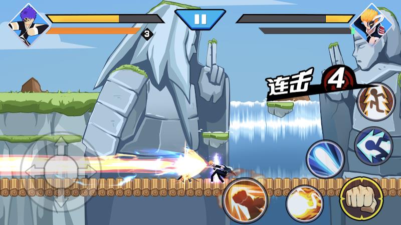 Stickman Ninja Warriors Fight スクリーンショット 2