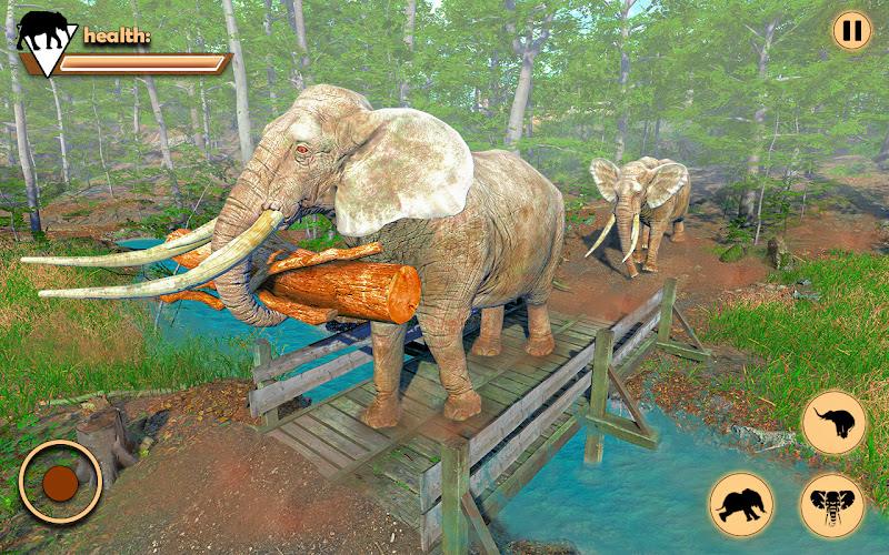 Elephant Simulator Animal Game Capture d'écran 2