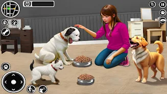 Pet Dog Simulator Puppy Life Ảnh chụp màn hình 1