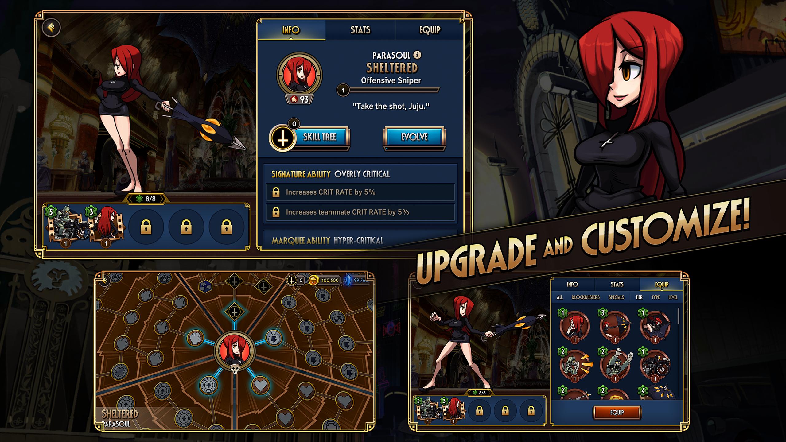 Skullgirls: Fighting RPG Screenshot 3