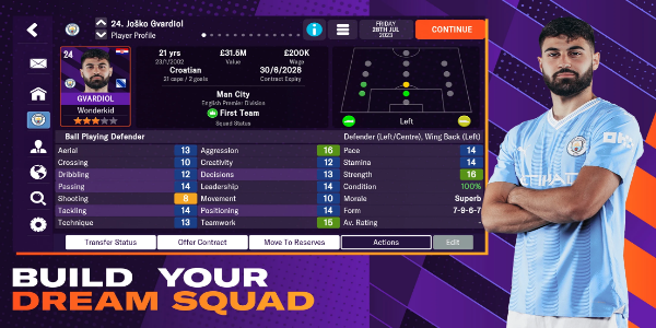 Football Manager 2024 Mobile Mod スクリーンショット 0