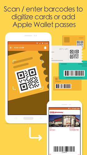 Pass2U Wallet - digitize cards Скриншот 0